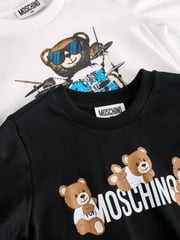 Moschino White Long Sleeve T-Shirts 2 Pack Giftset With Giftbox - Image 6 of 6