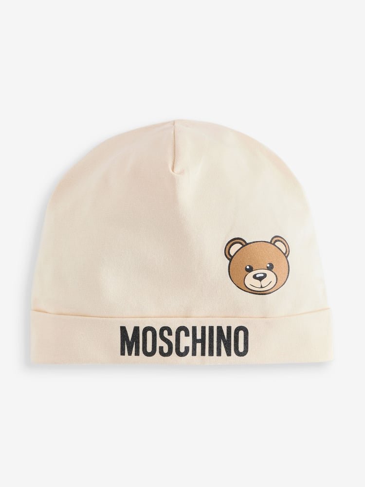 Moschino Natural Baby Logo Hat - Image 1 of 3