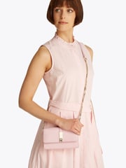 Tommy Hilfiger Pink Heritage Mini Cross-Body Bag With Chain - Image 2 of 5