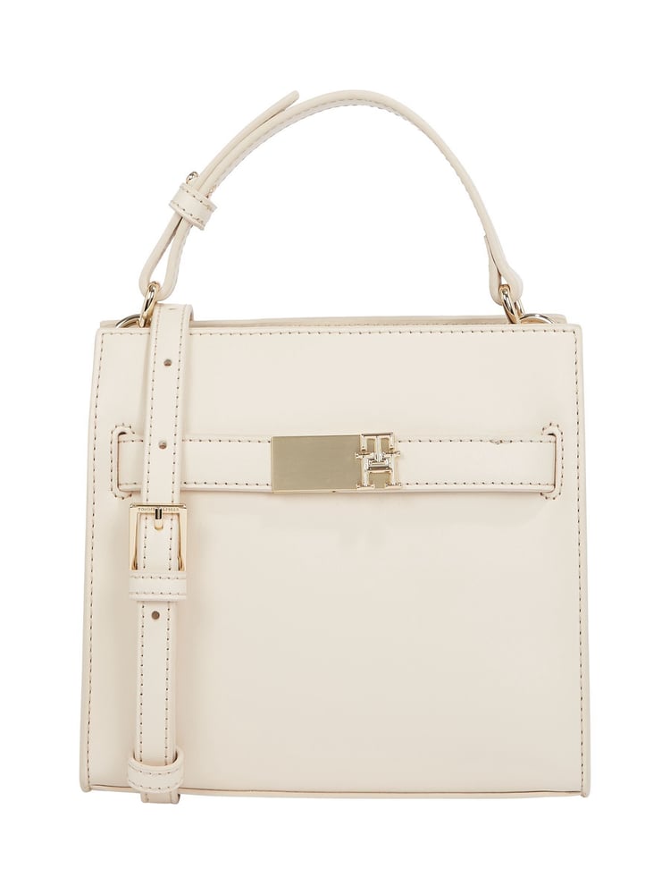 Tommy Hilfiger White Heritage Mini Satchel Bag - Image 1 of 5