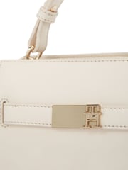 Tommy Hilfiger White Heritage Mini Satchel Bag - Image 4 of 5