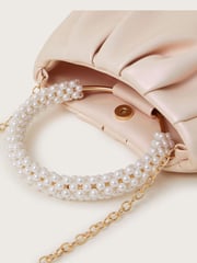 Monsoon Nude Pearl Bag and Headband Set - Image 4 of 4