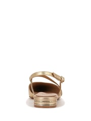 Naturalizer Regular Fit Gold Hawaii Slingback Shoes - Image 5 of 7
