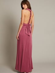 Monsoon Pink Thea Multiway Bridesmaid Dress - Image 2 of 4