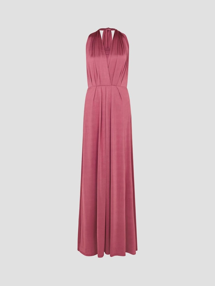 Monsoon Pink Thea Multiway Bridesmaid Dress - Image 4 of 4