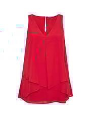 Yours Curve Red London Layered Top - Image 6 of 6