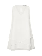 Yours Curve White London Layered Top - Image 6 of 6