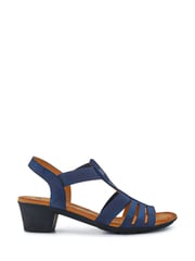 Pavers Blue Ladies Smart Sandals - Image 1 of 5