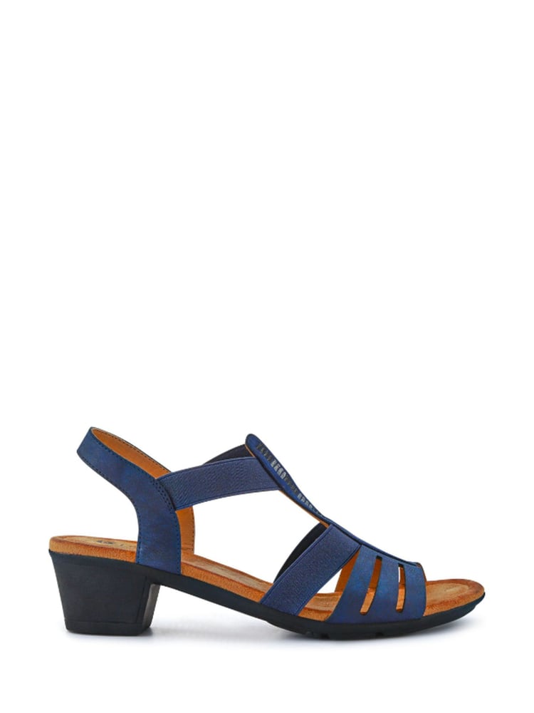Pavers Blue Ladies Smart Sandals - Image 1 of 5