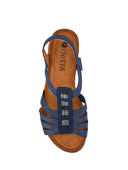 Pavers Blue Ladies Smart Sandals - Image 4 of 5