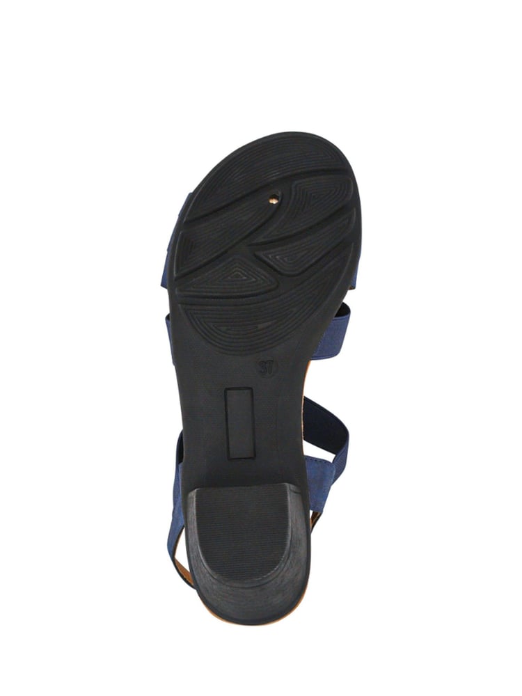 Pavers Blue Ladies Smart Sandals - Image 5 of 5