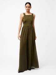 French Connection Green Azra Eden Mix Jumpsuit - Image 1 of 4