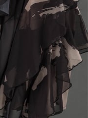 Religion Black Taylor Maxi Dress With Full Frill Skirt - Image 6 of 6