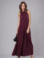 Religion Red Eileen Tiered Maxi Lace Dress - Image 5 of 6