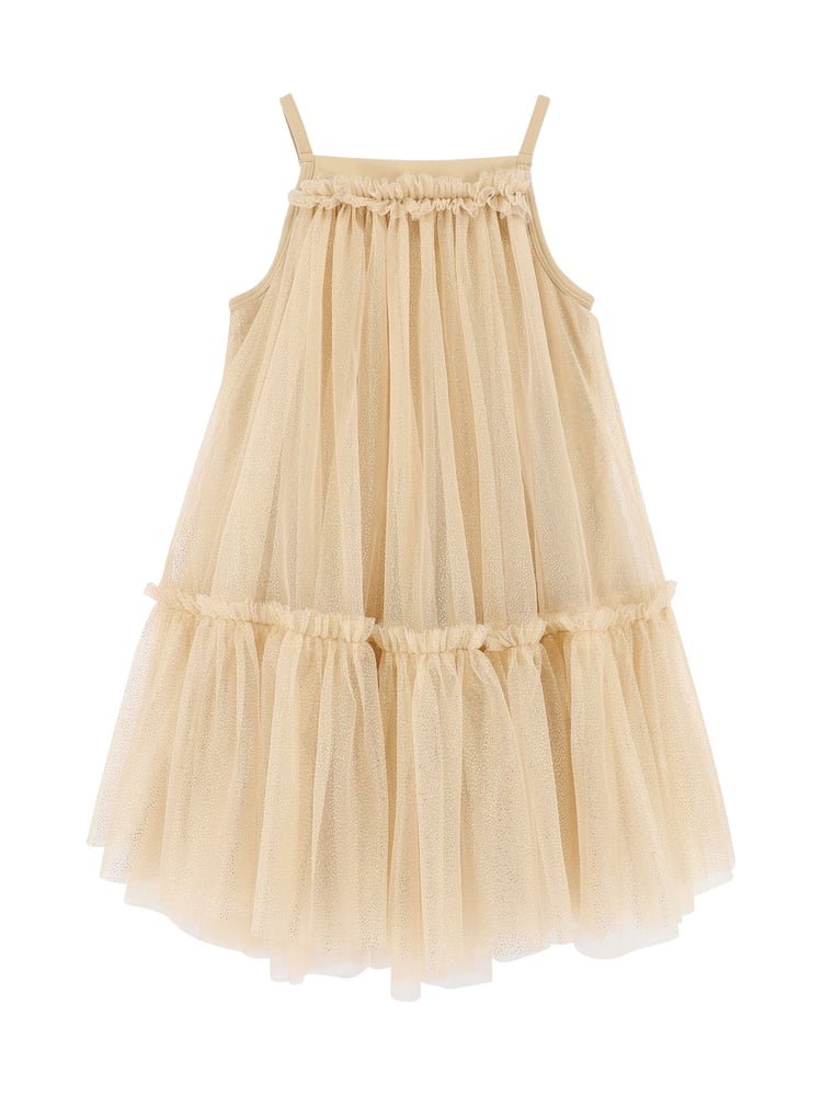 Angels Face Gold Rosheen Tulle Dress - Image 3 of 3