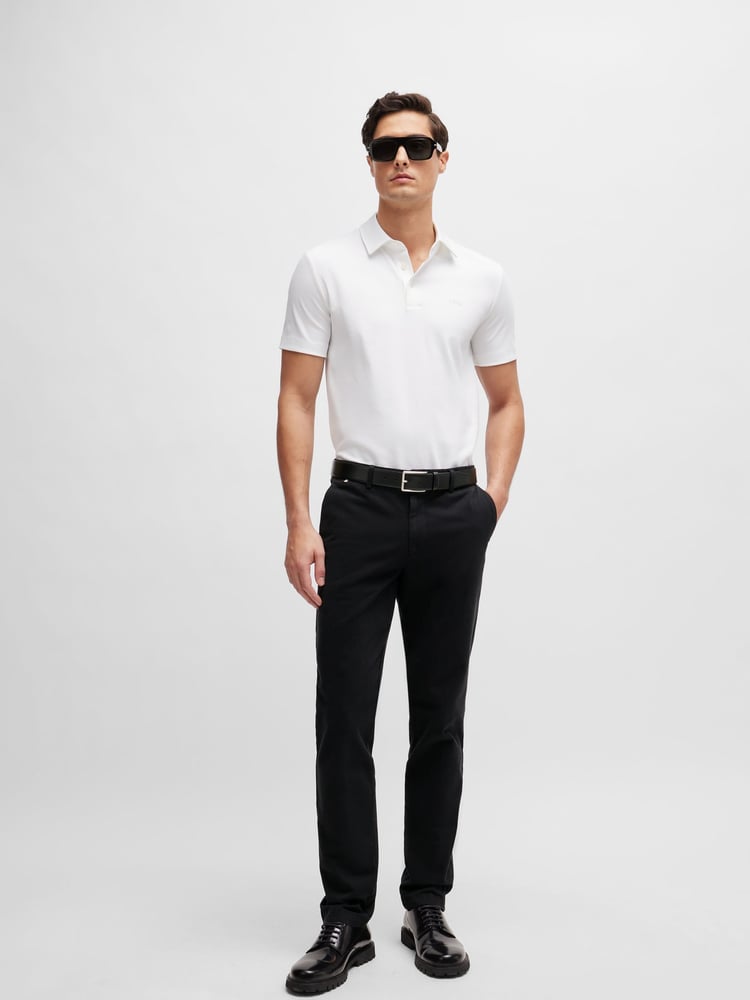 BOSS Black Regular Fit Chino Trousers - Image 1 of 3 BOSS Black Regular Fit Chino Trousers - Image 1 of 3