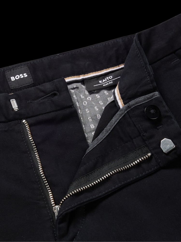 BOSS Black Regular Fit Chino Trousers - Image 3 of 3 BOSS Black Regular Fit Chino Trousers - Image 3 of 3