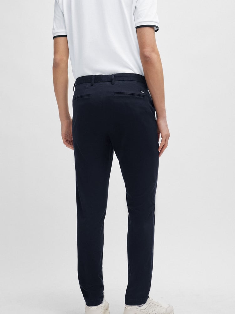BOSS Blue Regular Fit Chino Trousers - Image 2 of 6 BOSS Blue Regular Fit Chino Trousers - Image 2 of 6