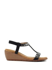 Lunar Macie Black Sandals - Image 3 of 7