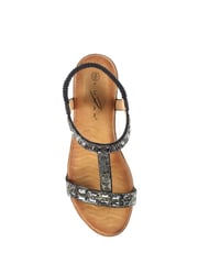 Lunar Macie Black Sandals - Image 6 of 7