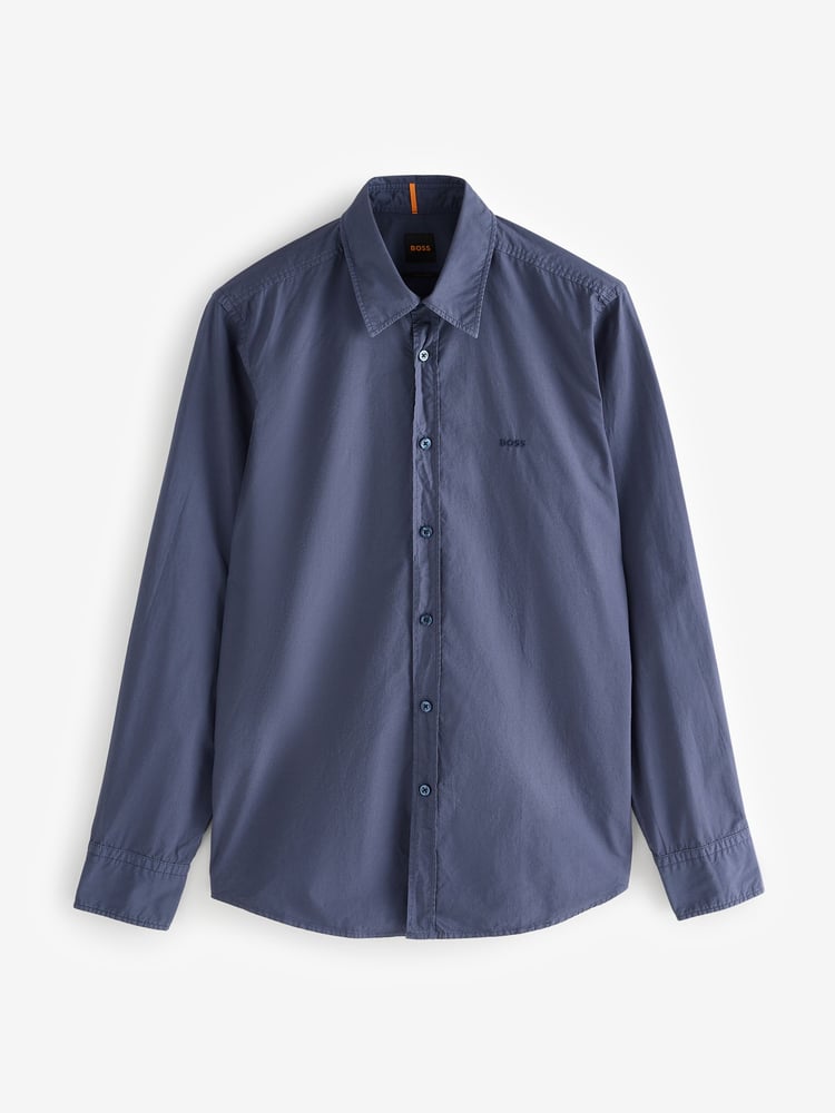 BOSS Dark Blue Relegant Shirt - Image 1 of 1