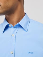 BOSS Blue Relegant Shirt - Image 4 of 9