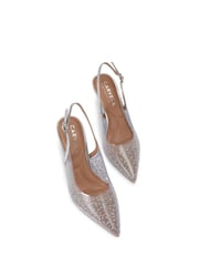 Carvela Positano Vinyl Sling Back Shoes - Image 3 of 5