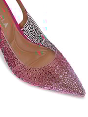 Carvela Positano Vinyl Sling Back Shoes - Image 4 of 5
