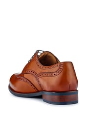 Jones Bootmaker Mens Manning Wide Fit Brogues Shoes - Image 4 of 6