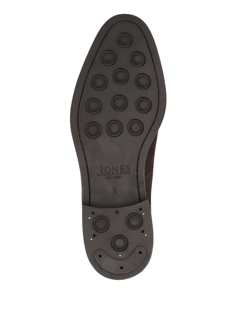 Jones Bootmaker Longwood Suede Derby Brogues - Image 5 of 5