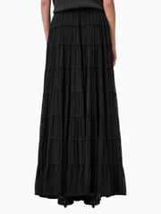 AllSaints Black Eva Maxi Skirt - Image 5 of 8