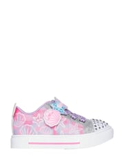Skechers Purple Twinkle Sparks Underwater Magic Trainers - Image 1 of 2