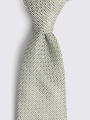MOSS Green Italian Grenadine Tie - Image 2 of 3