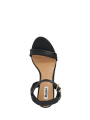 Dune London Black Standard Fit Jaliz Two Part Heel Sandals - Image 4 of 6