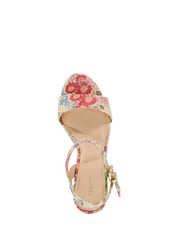 Dune London Natural Light Monotone Platform Heel Sandals - Image 4 of 6