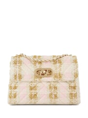 Dune London Pink Regent Small Quilted Shoulder Bag - Image 1 of 6