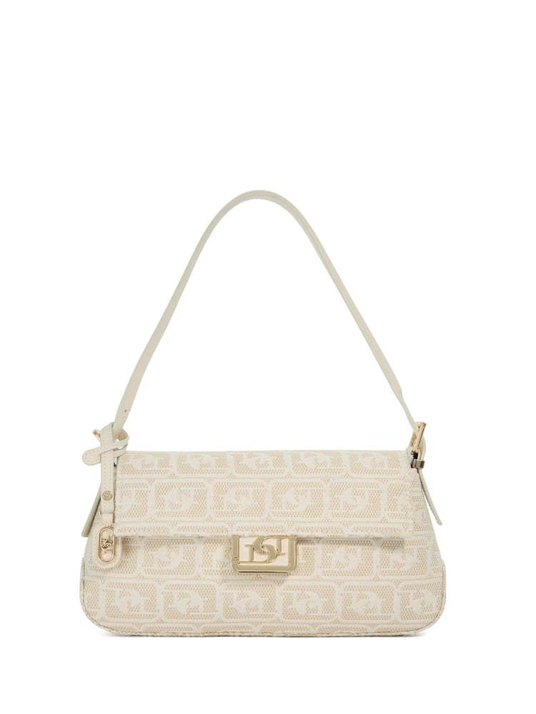 Dune London Cream White Highgate Baguette Shoulder Bag - Image 1 of 6