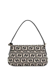 Dune London Black chrome Highgate Baguette Shoulder Bag - Image 2 of 5
