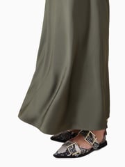 AllSaints Green Aida Dress - Image 5 of 7