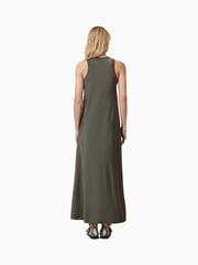 AllSaints Green Aida Dress - Image 6 of 7