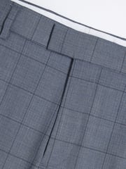 River Island Blue Ground Check Suit Jacket - Image 9 of 10