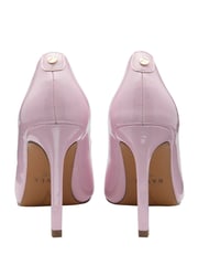 Ravel Pale Pink Patent Stiletto-Heel Court Shoes - Image 3 of 4