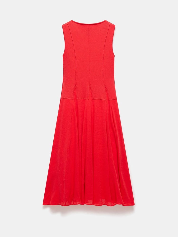 Mint Velvet Red Maxi Dress - Image 8 of 8