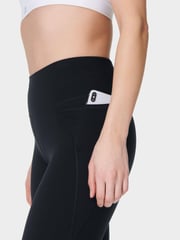 Sweaty Betty Black Power 34 Bootcut Workout Trousers - Image 4 of 10