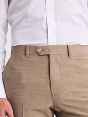 MOSS Natural Tailored Fit Performance Trousers - Image 3 of 3