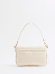 River Island White Sequin Shoulder Bag - Image 2 of 5