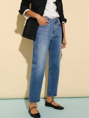 Baukjen Boyfriend Blue Eda Cotton Stretch Jeans - Bild 4 von 6