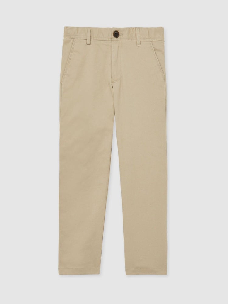 Reiss Stone Pitch 3-9 yrs Slim Fit Casual Chinos - Image 2 of 4