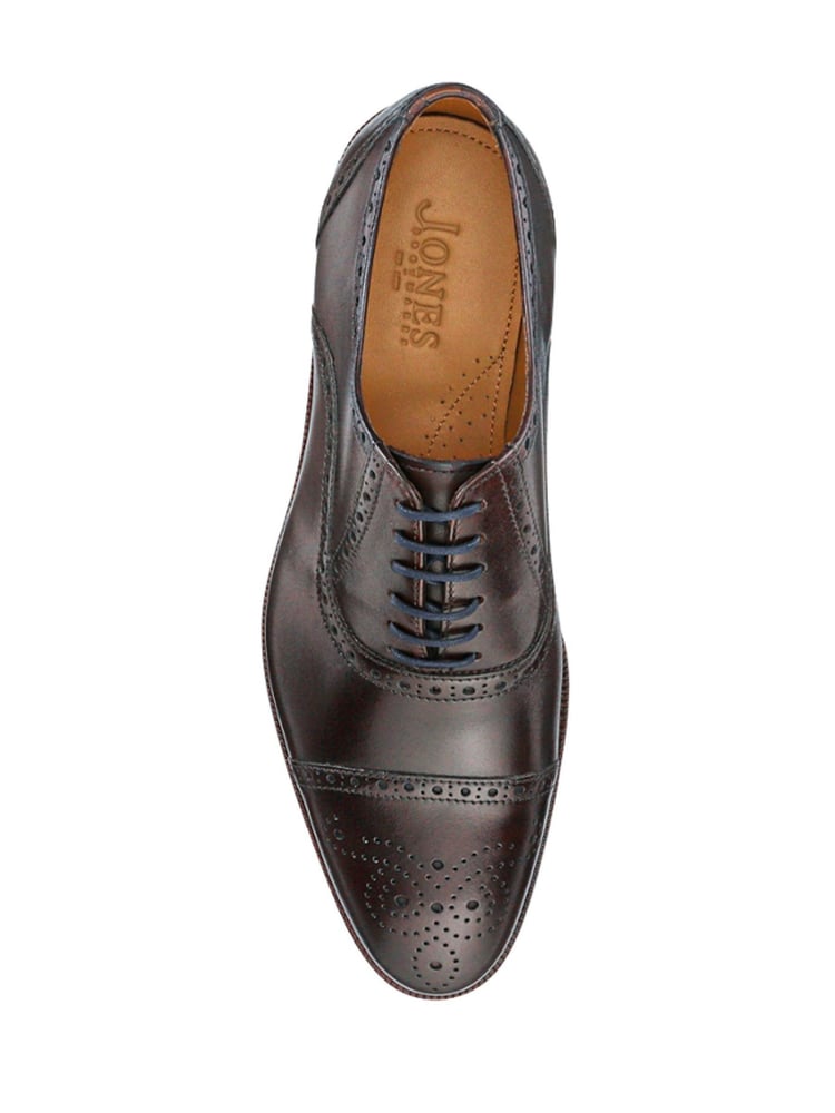 Jones Bootmaker Black Gents Leather Lace Smart Shoes - Image 5 of 5