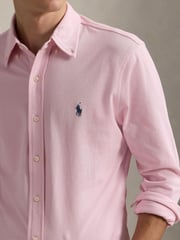 Polo Ralph Lauren Pink Featherweight Mesh Shirt - Image 4 of 5